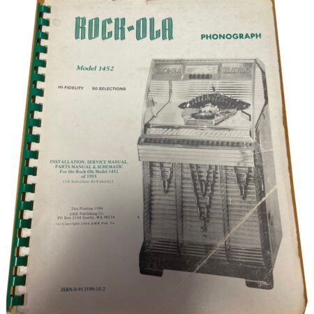 Rock-Ola Manual 1452 - Tweedehands | Rock-Ola