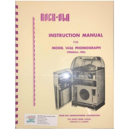 Rock-Ola Model 1436 Jukebox Service Manual | Rock-Ola