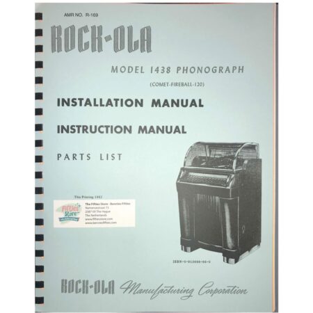 Rock-Ola Model 1438 Jukebox Service Manual | Rock-Ola