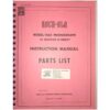 Rock-Ola Model 1462 Jukebox Service Manual | Rock-Ola