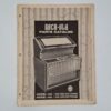 Rock-Ola Model 448 / 449 Parts Catalog | Wurlitzer