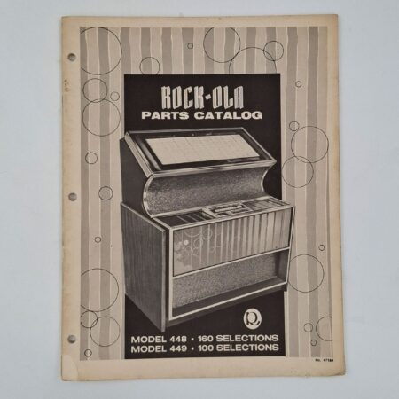 Rock-Ola Model 448 / 449 Parts Catalog | Wurlitzer