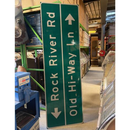 Rock River Road Houten Straatbord - 240 x 76 cm | The Dutch Pickers