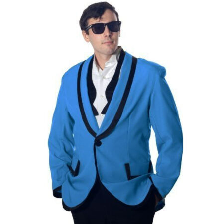 Rock 'n Roll Jacket Blue-M | 35% korting | Tabi's