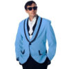 Rock 'n Roll Jacket Light Blue-S | 35% korting | Tabi's