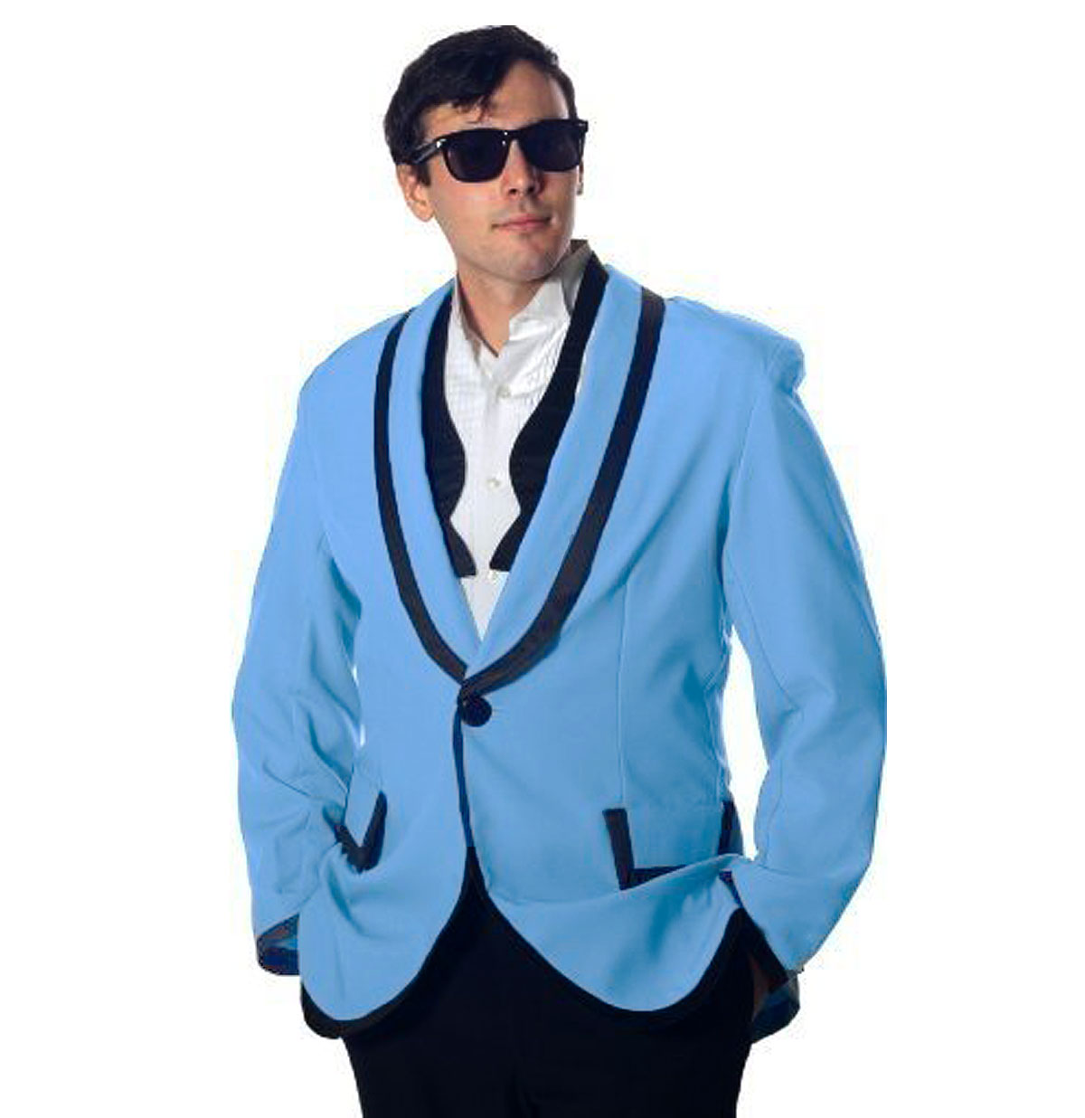 Rock 'n Roll Jacket Light Blue-S | 35% korting | Tabi's
