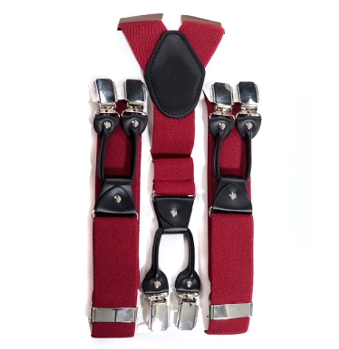 Rockabilly Suspenders Red | Banned