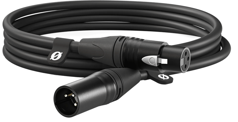 Rode XLR 3M Zwart