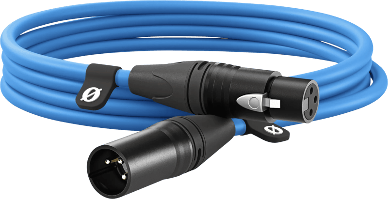 Rode XLR3M Blauw