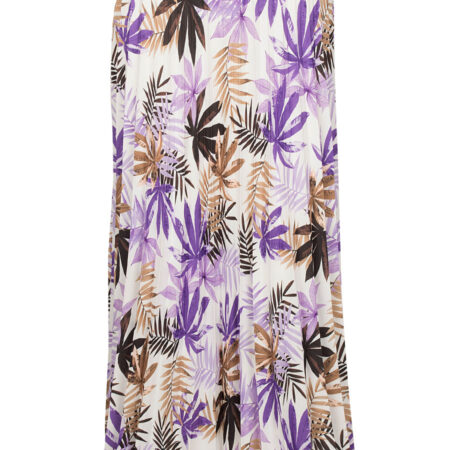 Rok Bladeren Lila | Fashionize
