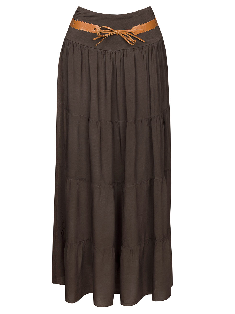 Rok Maxi Bruin | Fashionize