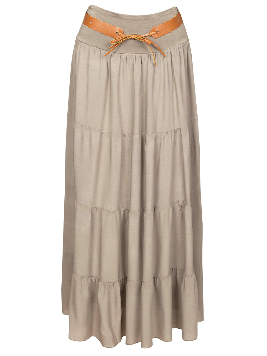 Rok Maxi Taupe | Fashionize