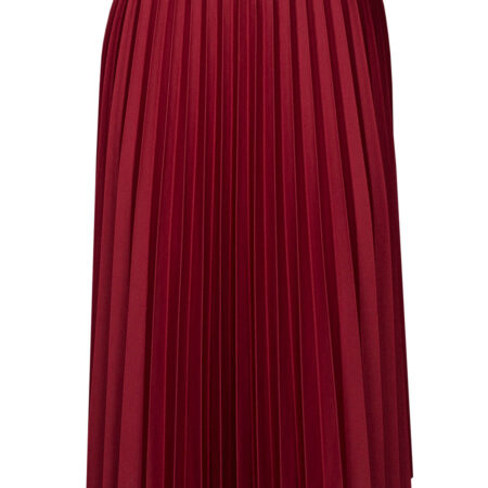 Rok Plissé Chique Bordeaux | Fashionize