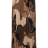 Rok Plissé Horses Bruin | Fashionize