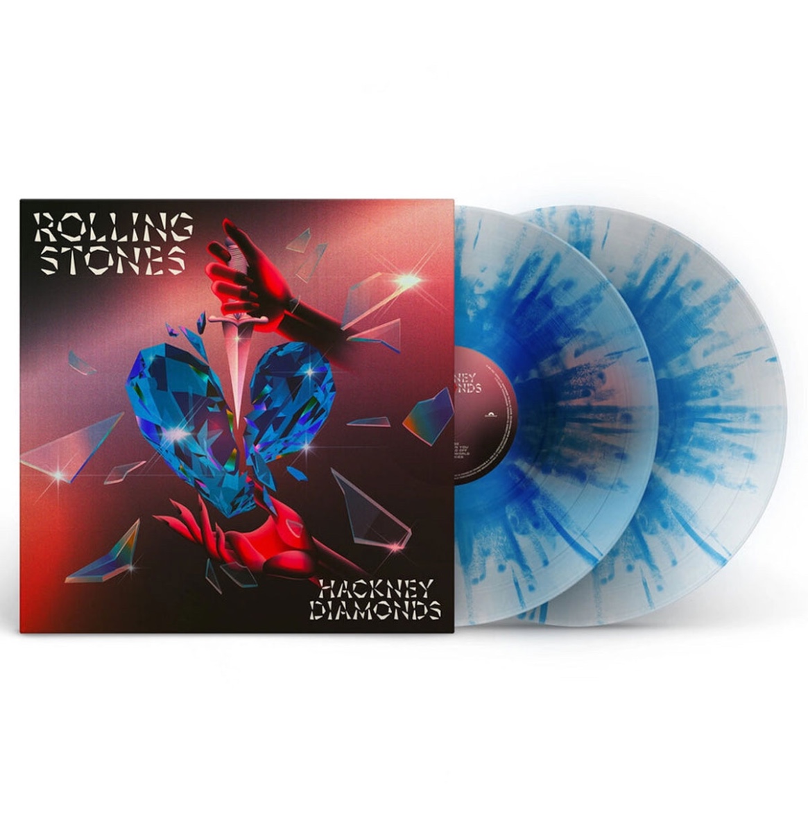 Rolling Stones - Hackney Diamonds Anniversary Edition (Helder en Blauw Splatter Vinyl) 2 (LP) | Fiftiesstore