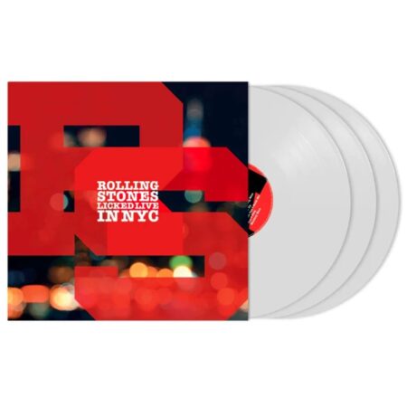 Rolling Stones - Licked Live In NYC - 3- - Wit Gekleurd Vinyl - Beperkte Oplage (LP) | Fiftiesstore