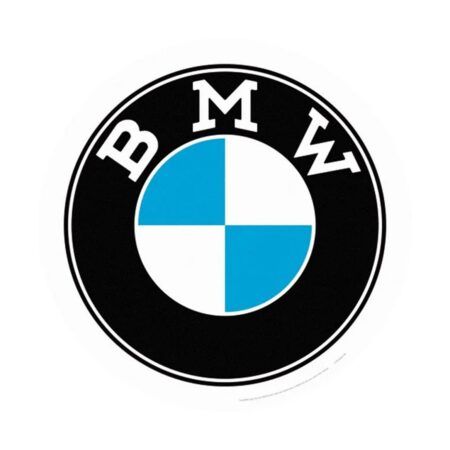 Rond Metaal Bord 35cm BMW - Logo | BMW