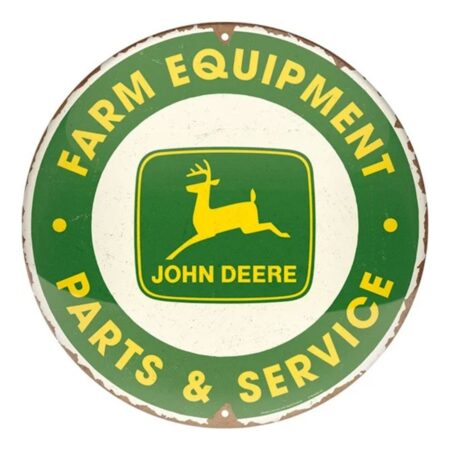 Rond Metaal Bord 35cm John Deere - Parts & Service | John Deere