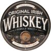 Rond Metaal Bord 35cm Original Irish Whiskey - Met Reliëf | Nostalgic Art