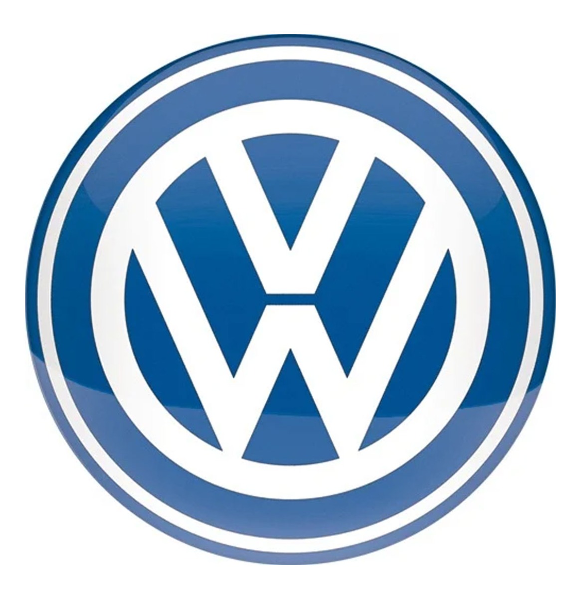 Rond Metaal Bord 35cm VW Volkswagen - Logo | Volkswagen