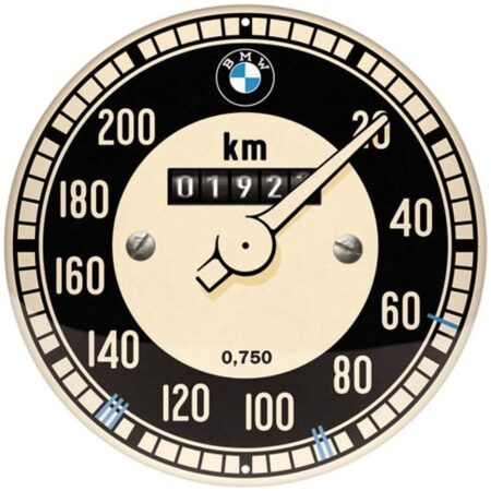 Rond Metalen Bord 35cm BMW - Tachometer | BMW