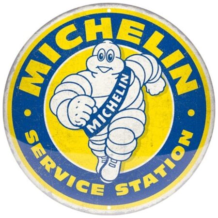 Rond Metalen Bord 35cm Michelin - Service Station | Michelin