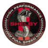 Rond Metalen Bord 35cm Shelby Logo | Nostalgic Art