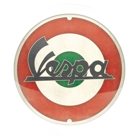 Rond Metalen Bord 35cm Vespa | Vespa