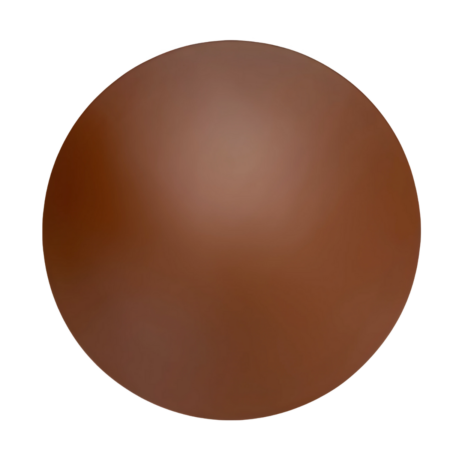 Ronde Leren Placemats - Placemat Buffalo Mistral Rond Cognac - Xapron | Xapron
