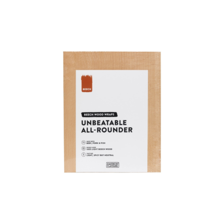 Rookvellen Beuk - Set van 5 - 20 x 25 cm - Authentieke Rookaroma - Rookvellen BBQ | FUN COOKING ONLINE