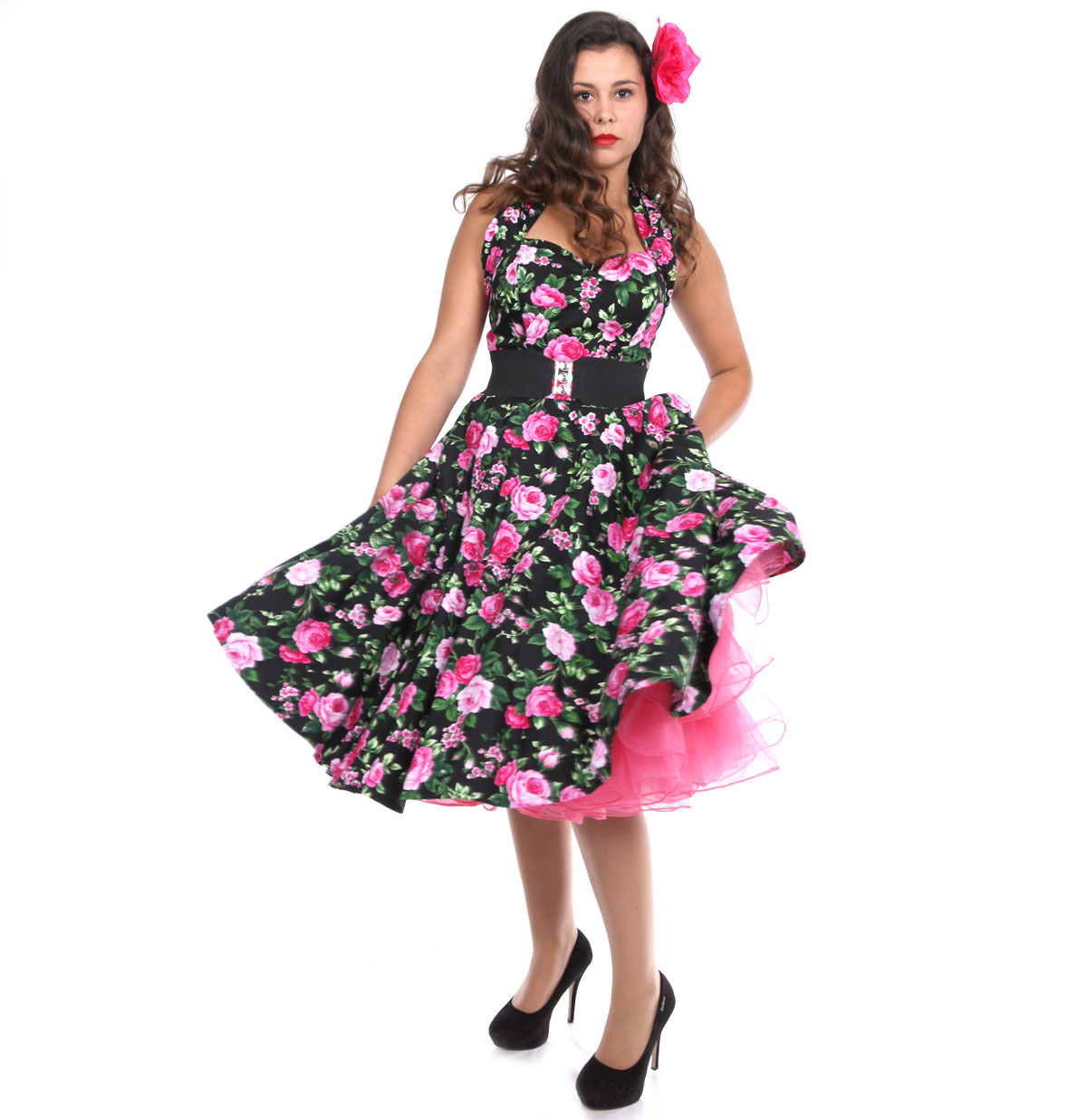 Rosa Dress Black-34 (NL)/ 8 (UK) | 29% korting | Vivien of Holloway