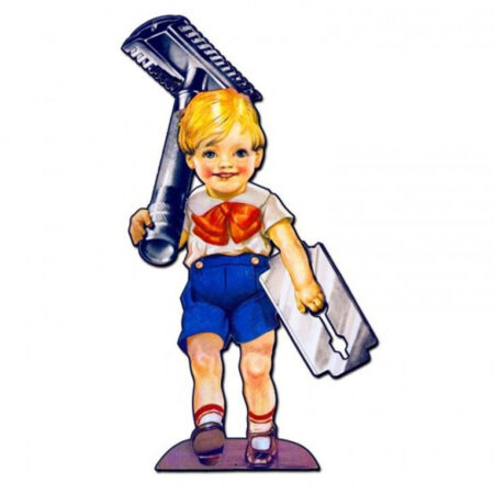 Rotbart Mond Extra Zwaar Metalen Bord | Fiftiesstore