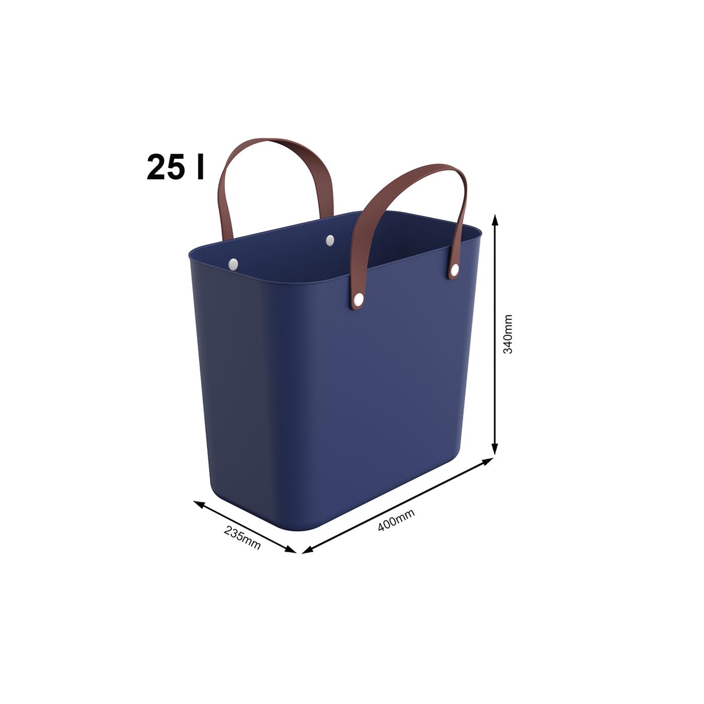 Rotho Boodschappentas 25L midnightblue | Rotho