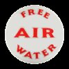 Round Air Sign Lamp Wit | Gaspump Heaven