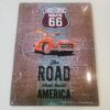 Route 66 Mercedes 'The Road That Built America' Metalen Bord 30 x 40 cm | Mercedes