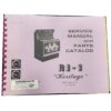 Rowe Ami R-1 Heritage - Service Manual And Parts Catalog | Ami
