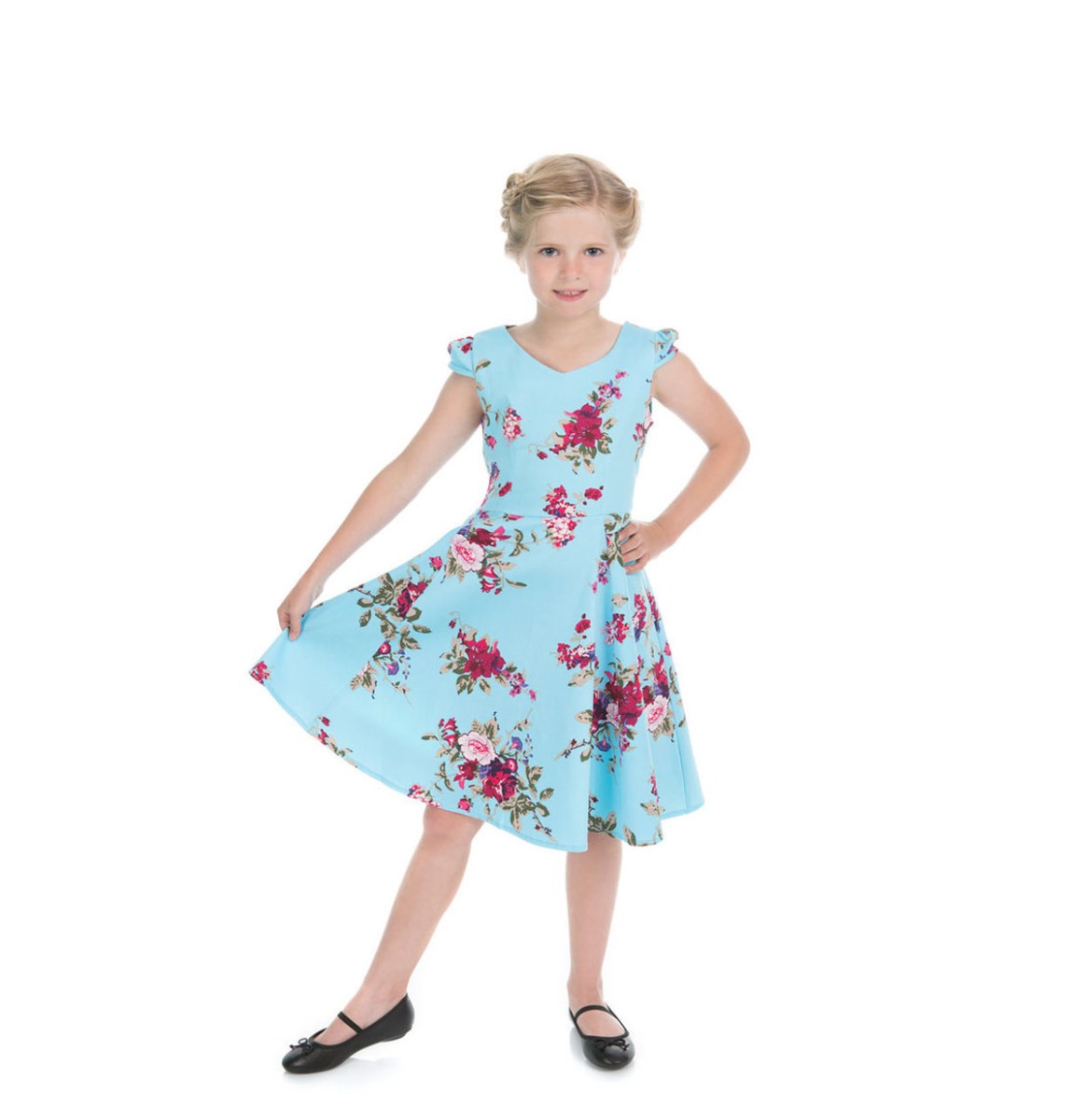 Royal Ballet Kids Tea Dress Blue-11 - 12 Jaar | Hearts and Roses