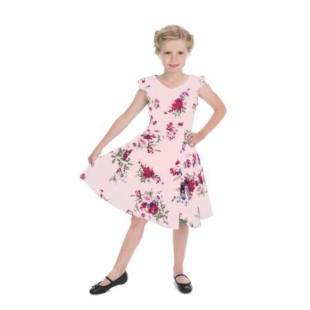 Royal Ballet Kids Tea Dress Pink-11 - 12 Jaar | Fiftiesstore