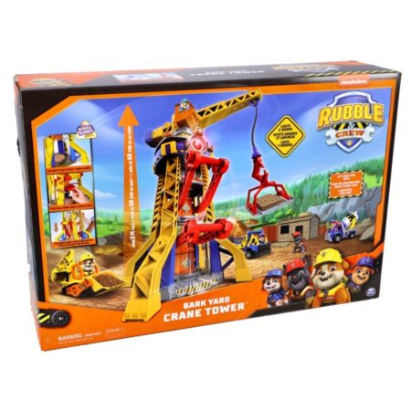 Rubble & Crew Bark Yard Crane Tower | Spinmaster