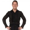Ruffles Shirt Black with Black Ruffles-S | Chenaski