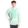 Ruffles Shirt Mint-L | Eyeball