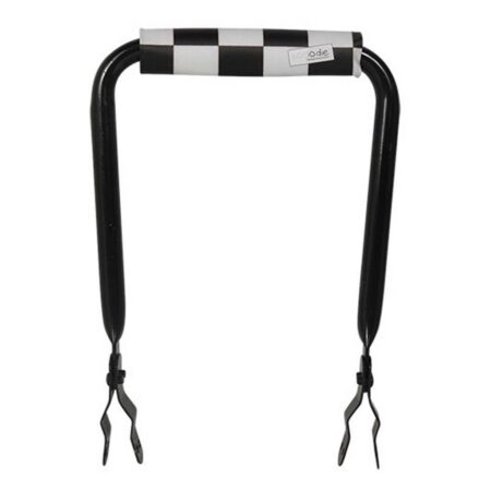 Rugsteun Rugleuning zwart met Black Checkers rugkussentje | Hooodie