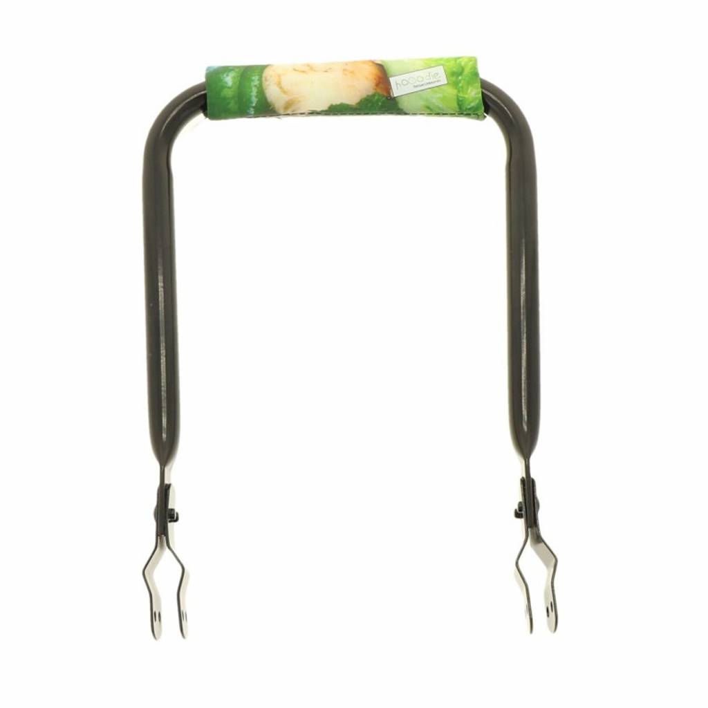 Rugsteun Rugleuning zwart met Driftwood rugkussentje | Hooodie
