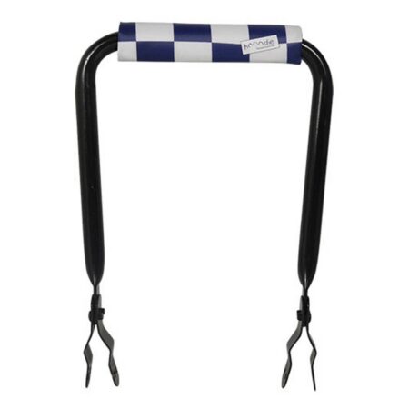 Rugsteun Rugleuning zwart met Navy Checkers rugkussentje | Hooodie