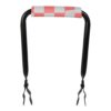 Rugsteun Rugleuning zwart met Pink Checkers rugkussentje | Hooodie