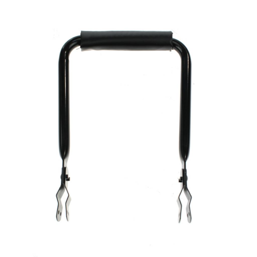 Rugsteuntje Rugleuning zwart met rugkussentje voor Smalle Bagagedragers (12