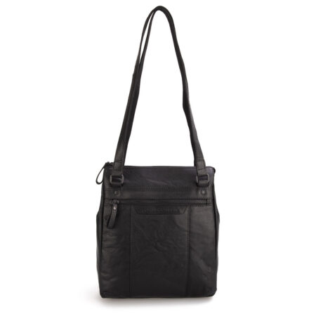Rugtas / schoudertas Chicago Black | Spikes & Sparrow