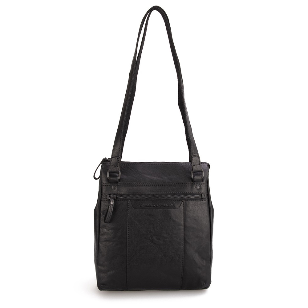 Rugtas / schoudertas Chicago Black | Spikes & Sparrow