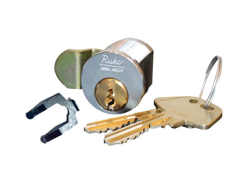 Ruko 6-pins cilinderslot tbv Allux brievenbussen | Ruko