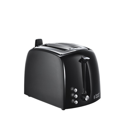 Russell Hobbs Textures Plus Broodrooster Zwart | Russell Hobbs